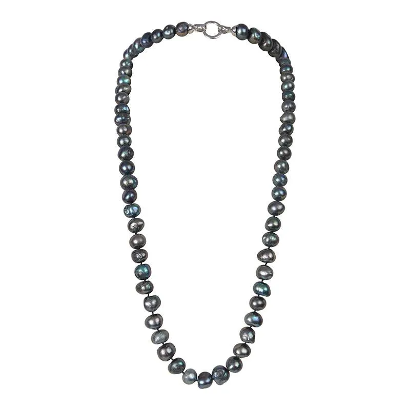 103-10 | BLACK BAM BAM NECKLACE 34"