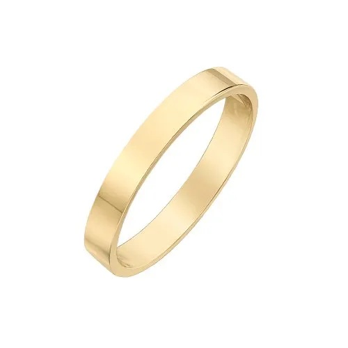10K Yellow Gold (3mm) Pipe Wedding Band