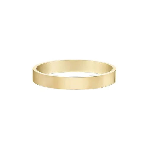 10K Yellow Gold (3mm) Pipe Wedding Band