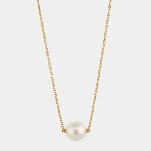 10MM GENUINE FRESHWATER PEARL NECKLACE