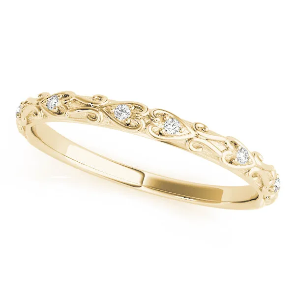 14K Ladies Stackable Ring Wedding Band