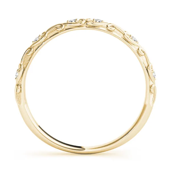14K Ladies Stackable Ring Wedding Band