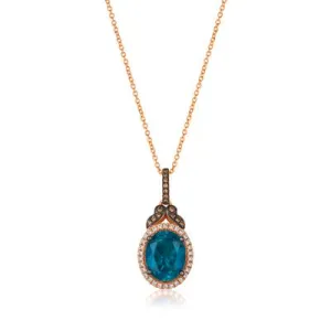 14K R/G PEND 0.21 DIA 3.00 DB |E|