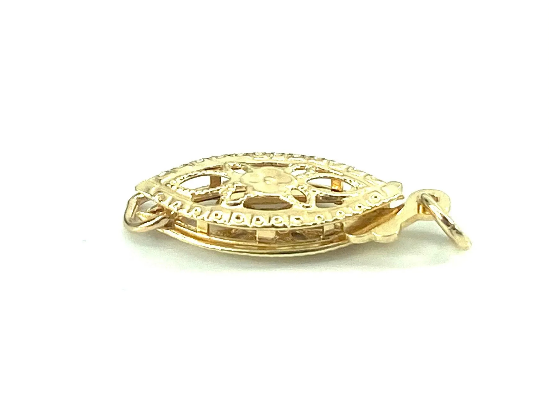 14K Solid Gold Clasp, Sku#YG-84