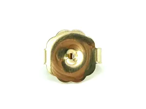14K Solid Gold Ear Nut FP Jumbo, Sku#11/27/20