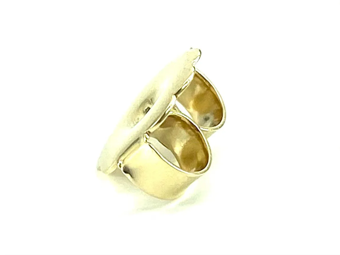 14K Solid Gold Ear Nut FP Jumbo, Sku#11/27/20