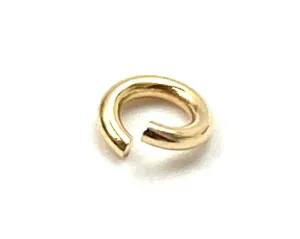 14K solid yellow gold jump ring, SKU# 11-41-3