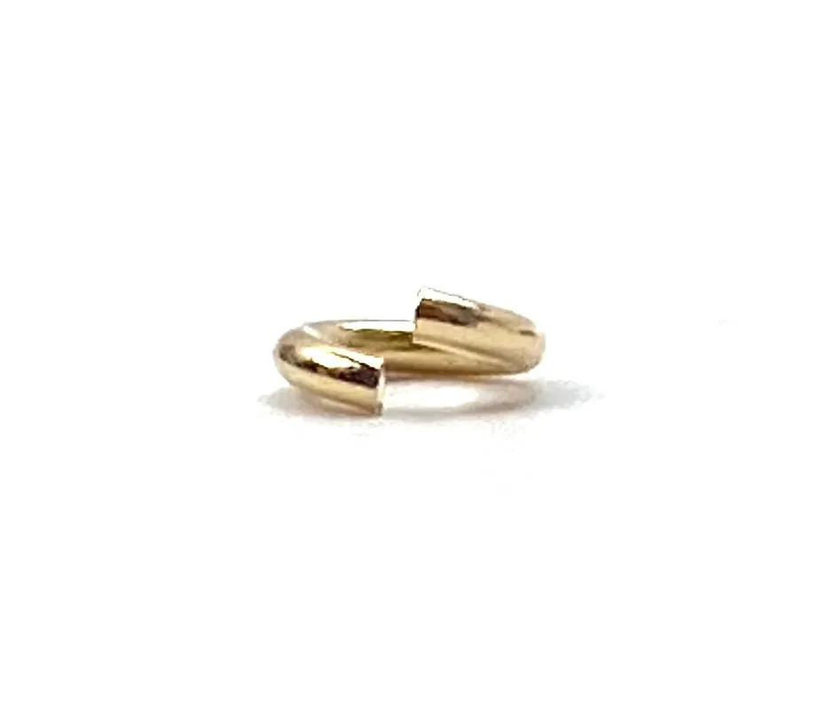 14K solid yellow gold jump ring, SKU# 11-41-3