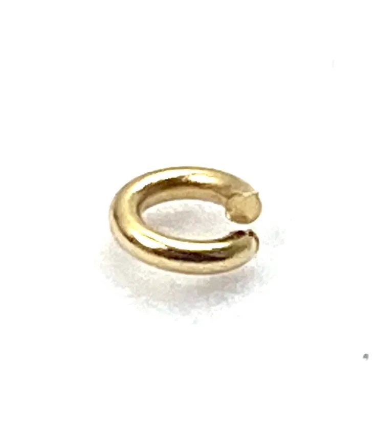 14K solid yellow gold jump rings, SKU# 11-41-1