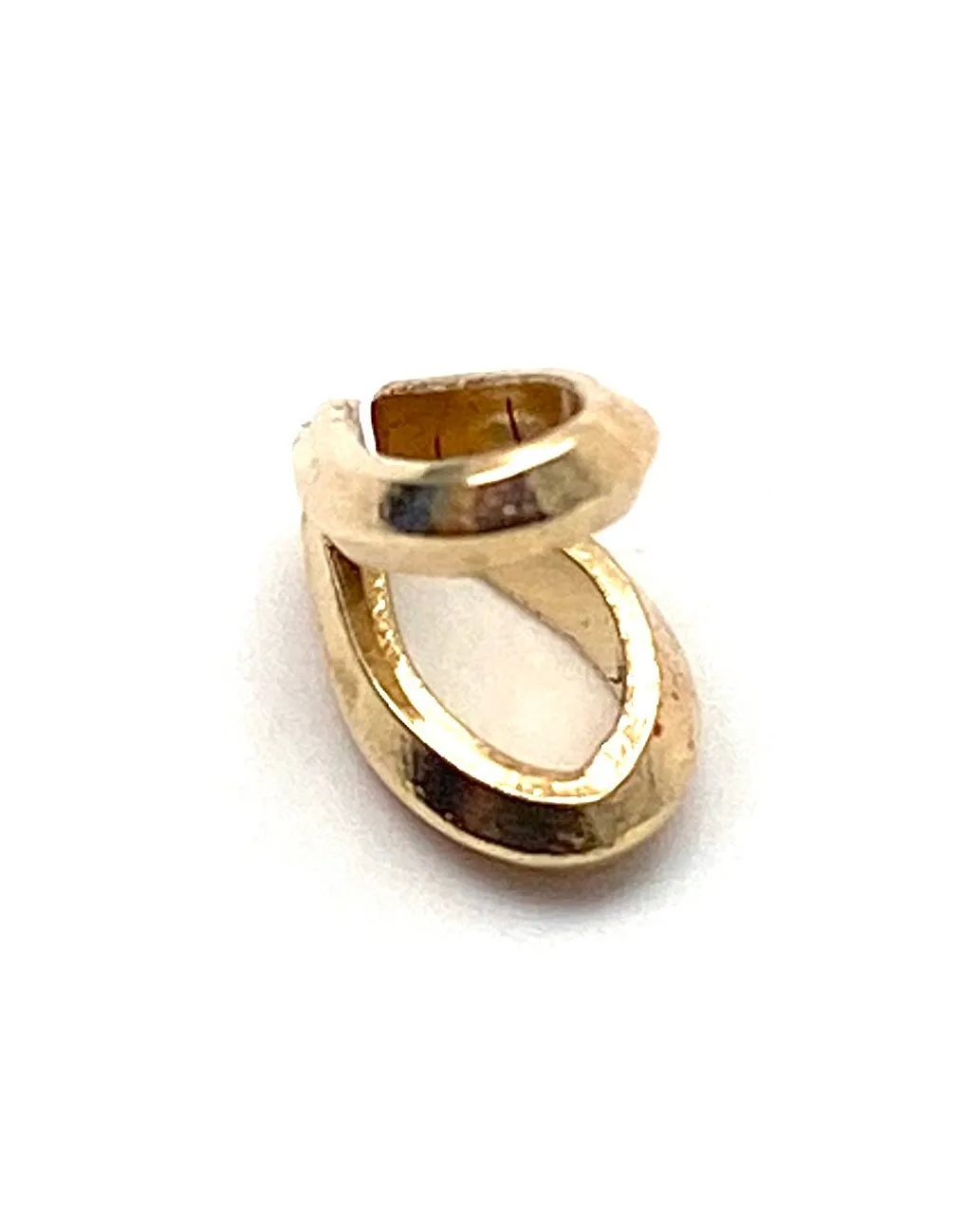 14K solid yellow gold pendant loop, SKU# 11-55-29