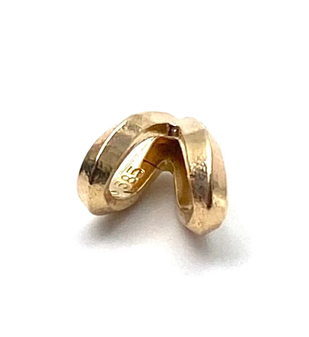14K solid yellow gold pendant loop, SKU# 11-55-29