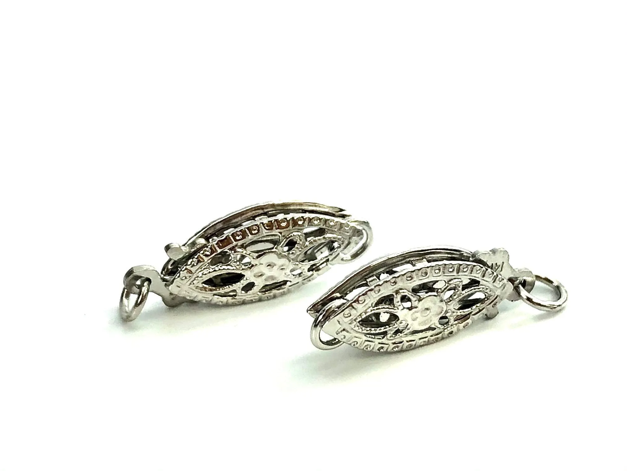 14K White Gold Clasp Sku#12-17-82