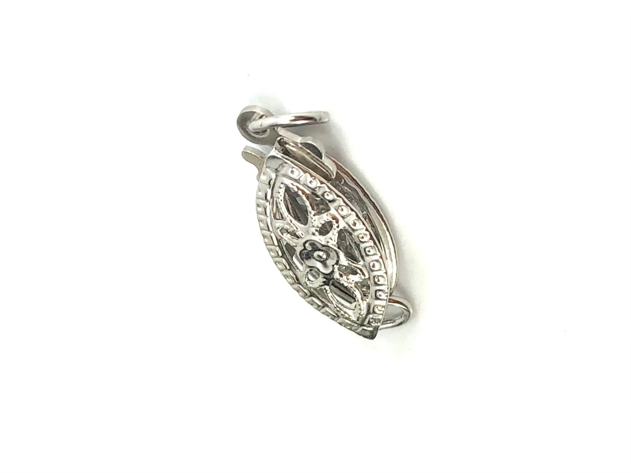 14K White Gold Clasp Sku#12-17-82