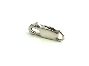 14K White Gold Lobster Claw Clasp Sku# 12-17-434