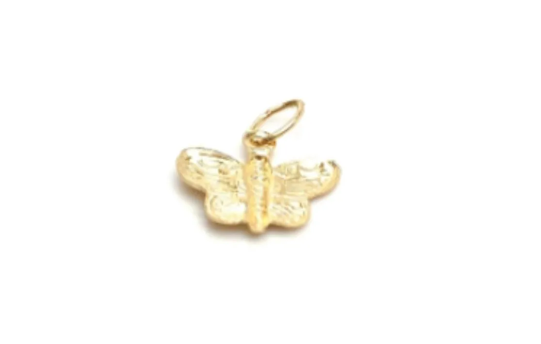 14KGF Butterfly Charm 1818-C