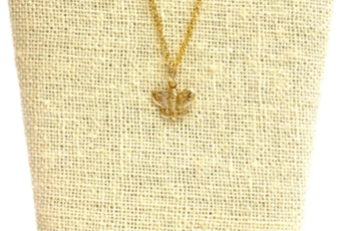 14KGF Butterfly Charm 1818-C