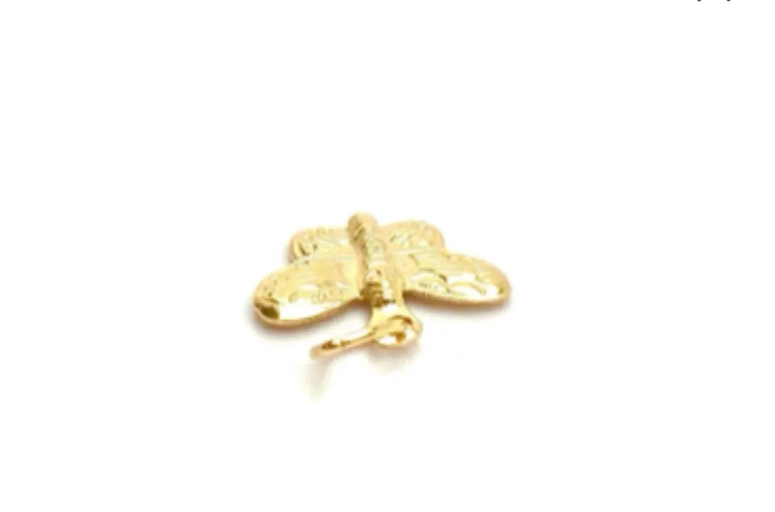 14KGF Butterfly Charm 1818-C