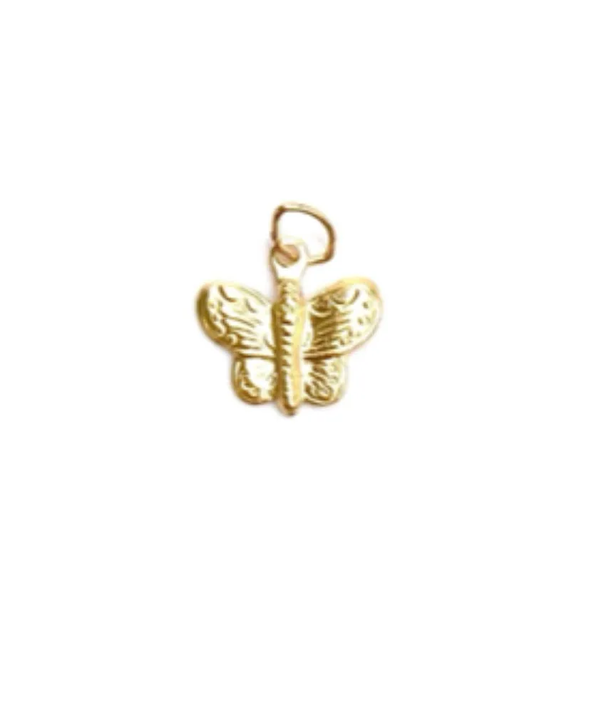 14KGF Butterfly Charm 1818-C