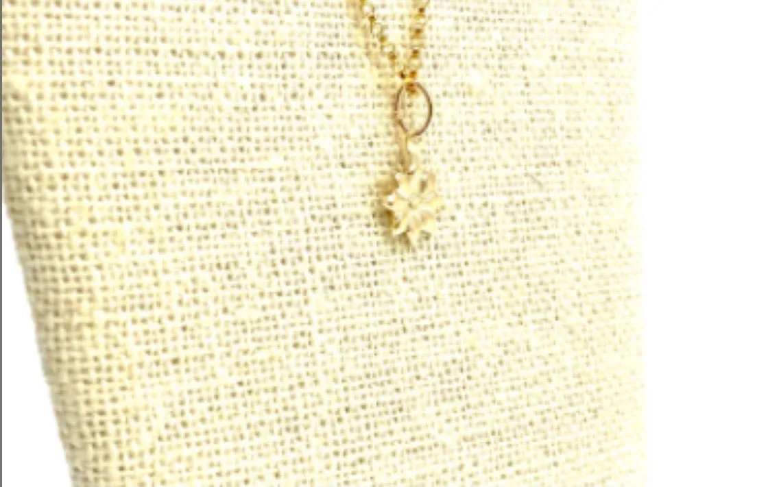 14KGF Flower Charm 1819-C