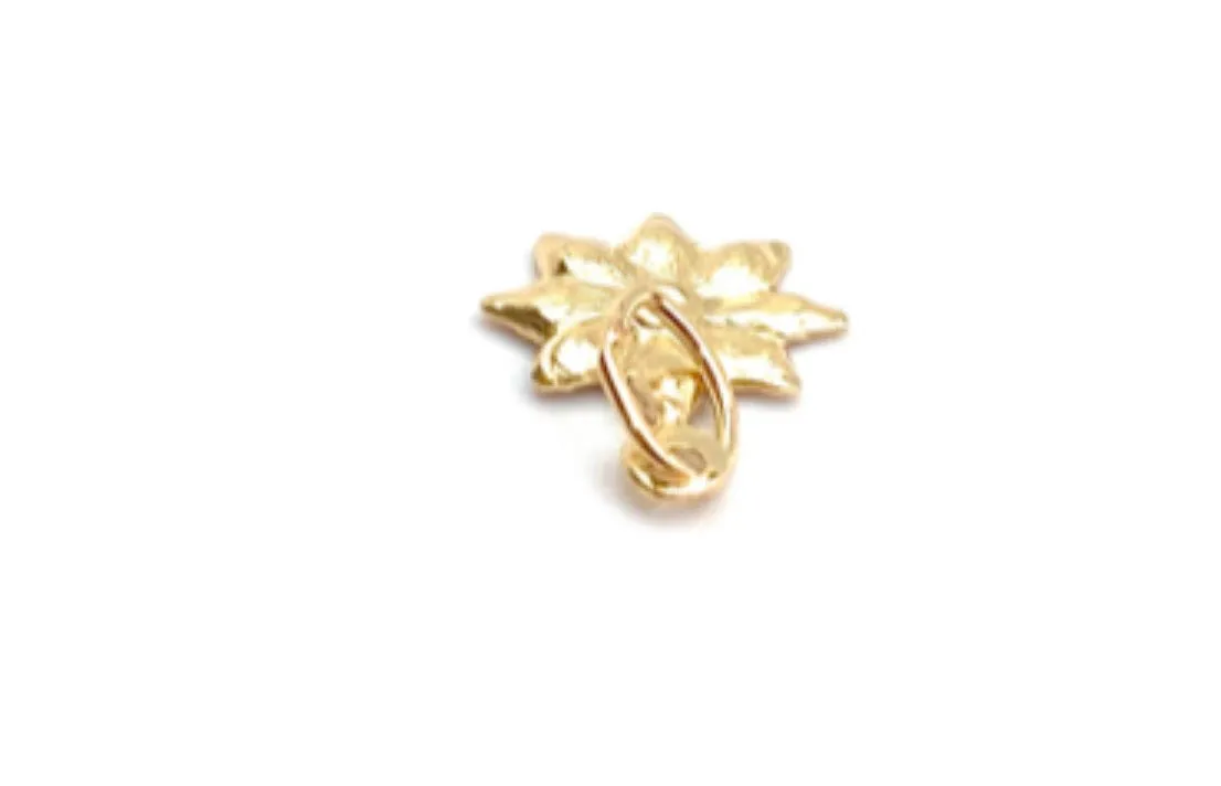 14KGF Flower Charm 1819-C