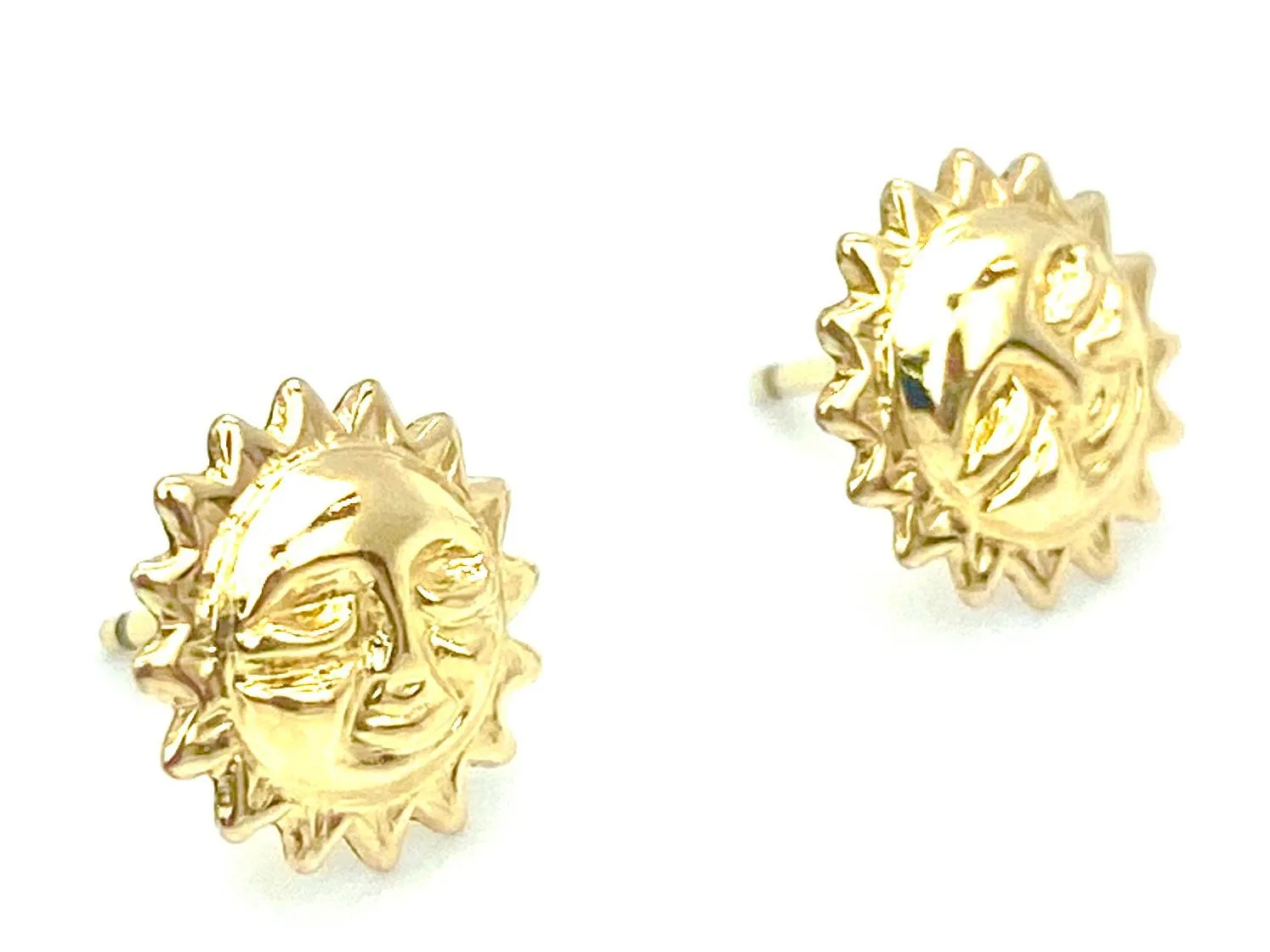 14KGF Sun Studs , Sku#1861-4