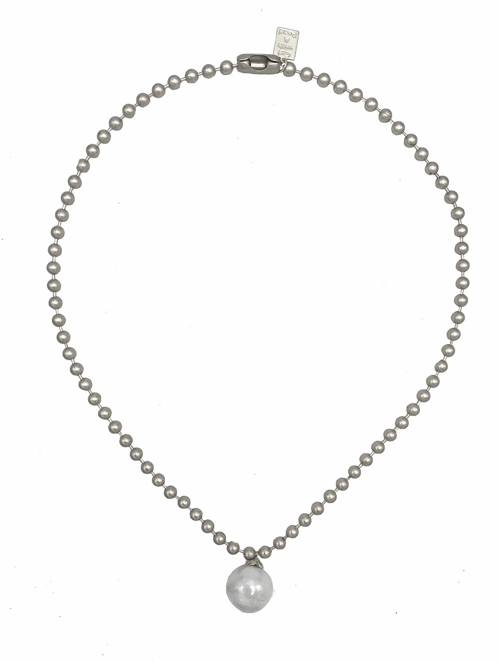 160-01-S | TAGALONG NECKLACE (SILVER)