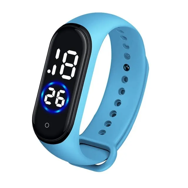 2019 LED Digital LED Sports Watch Unisex Silicone Band Sport Electronic Wrist Watches Fashion Men Women Watches Dropshipping Q