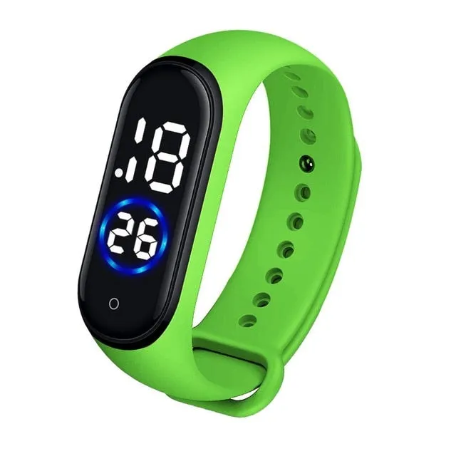 2019 LED Digital LED Sports Watch Unisex Silicone Band Sport Electronic Wrist Watches Fashion Men Women Watches Dropshipping Q