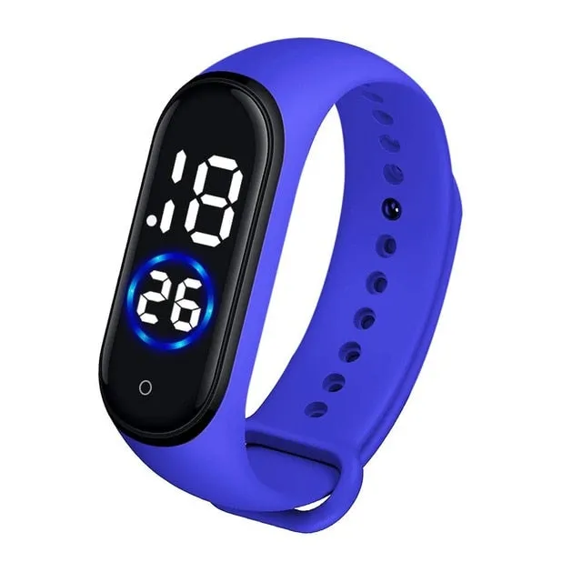2019 LED Digital LED Sports Watch Unisex Silicone Band Sport Electronic Wrist Watches Fashion Men Women Watches Dropshipping Q