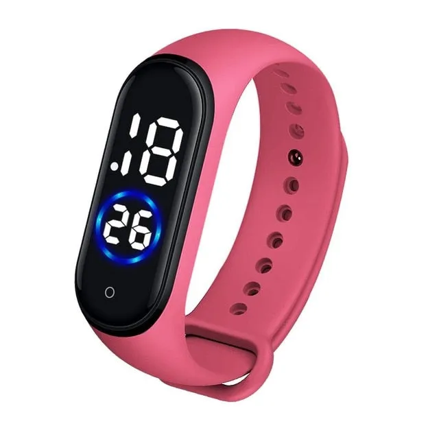 2019 LED Digital LED Sports Watch Unisex Silicone Band Sport Electronic Wrist Watches Fashion Men Women Watches Dropshipping Q