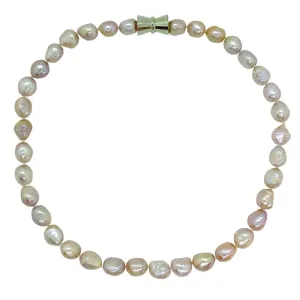 700-02-S | PINK BAROQUE SINGLE STRAND 18"