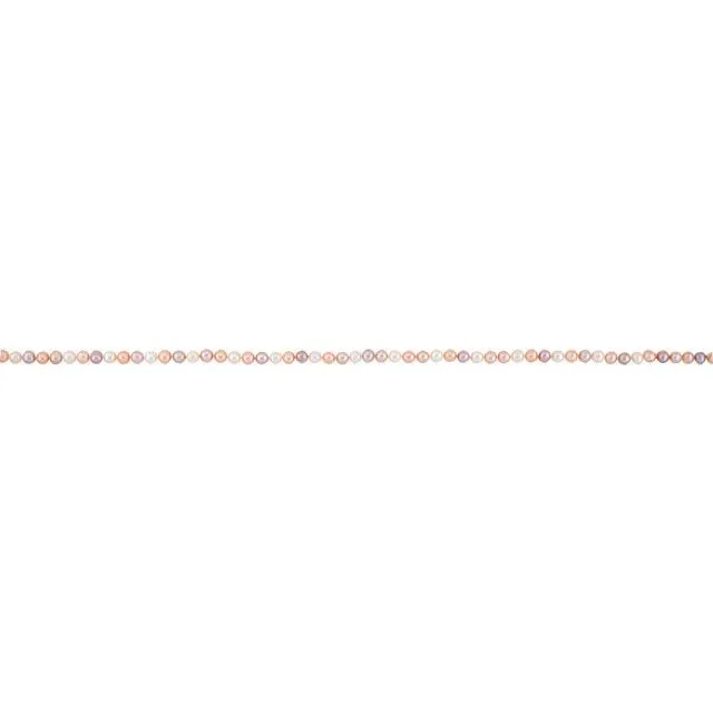 8-9 mm Multi-Color Cultured Freshwater Pearl 72" Rope Necklace