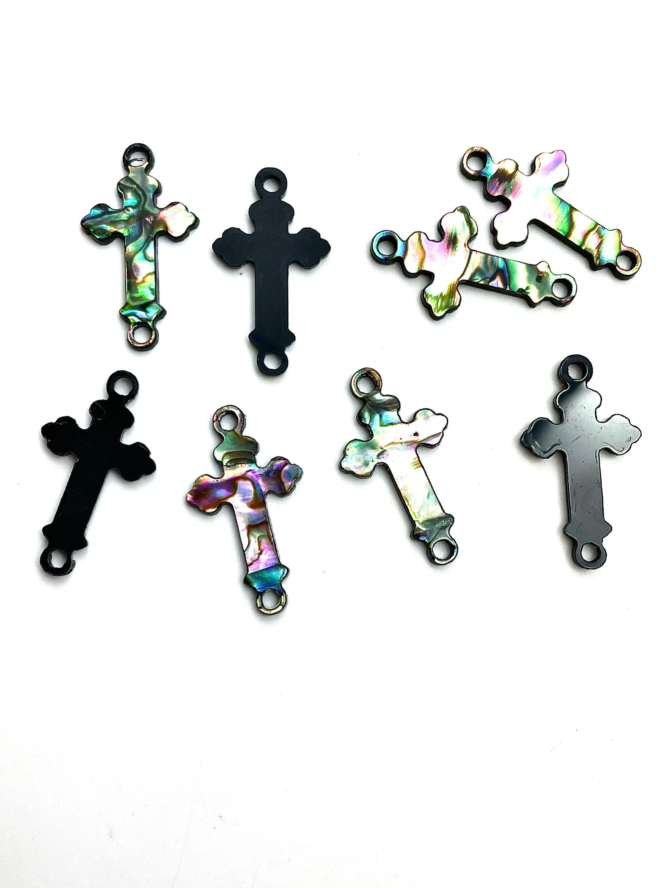 Abalone Mother of Pearl cross