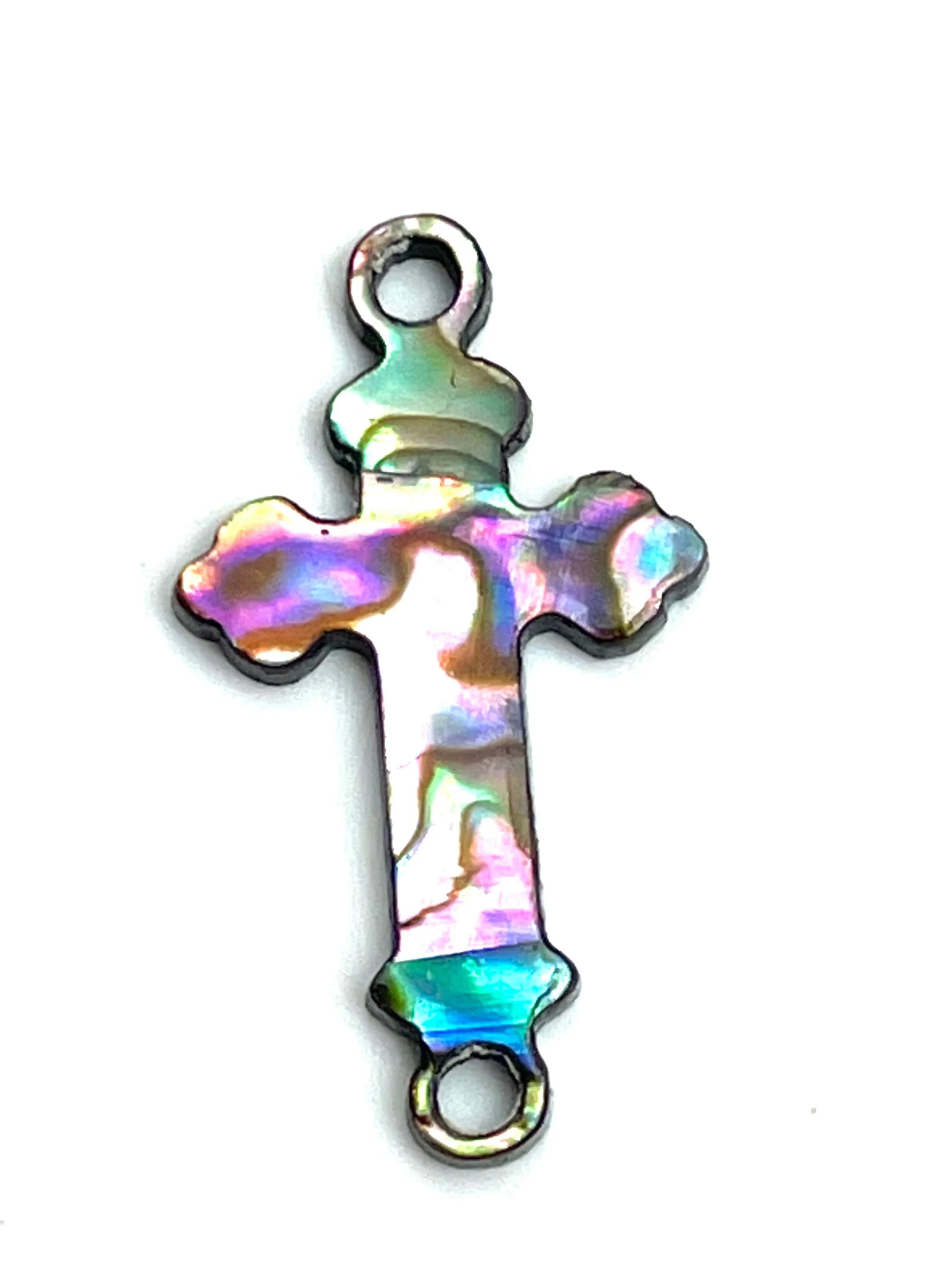 Abalone Mother of Pearl cross