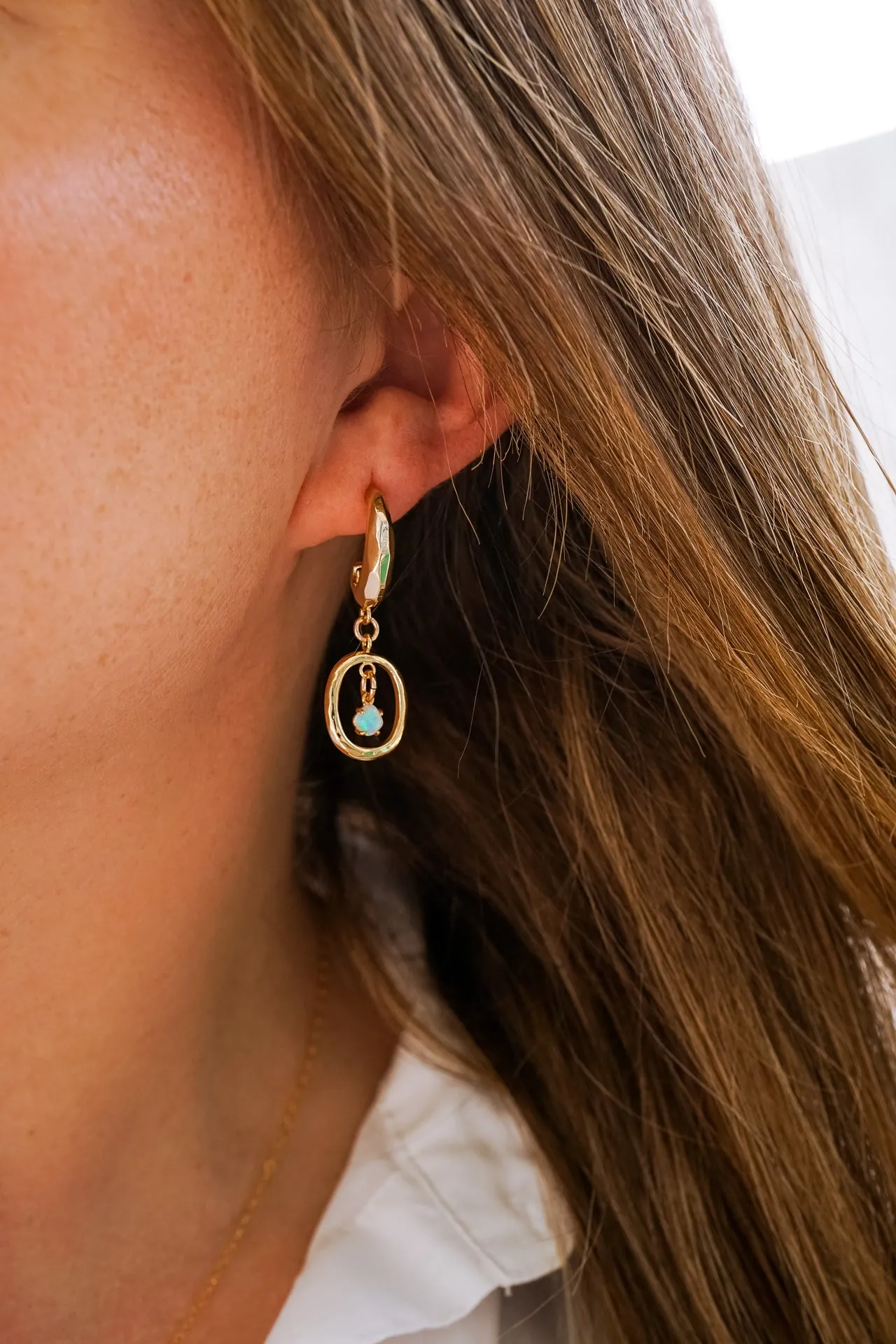 Anya Opal Earrings
