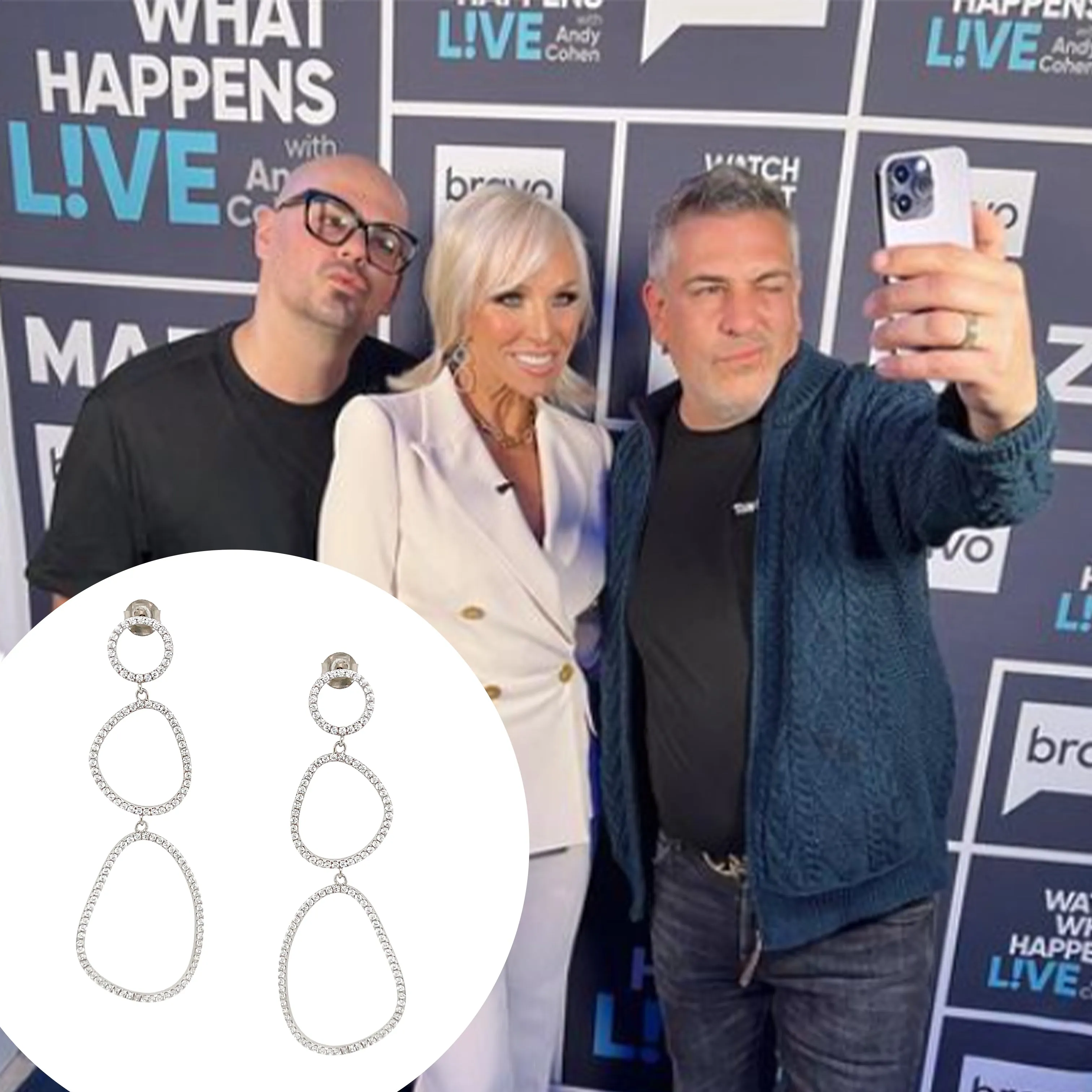 Asymmetrical Drop Earrings