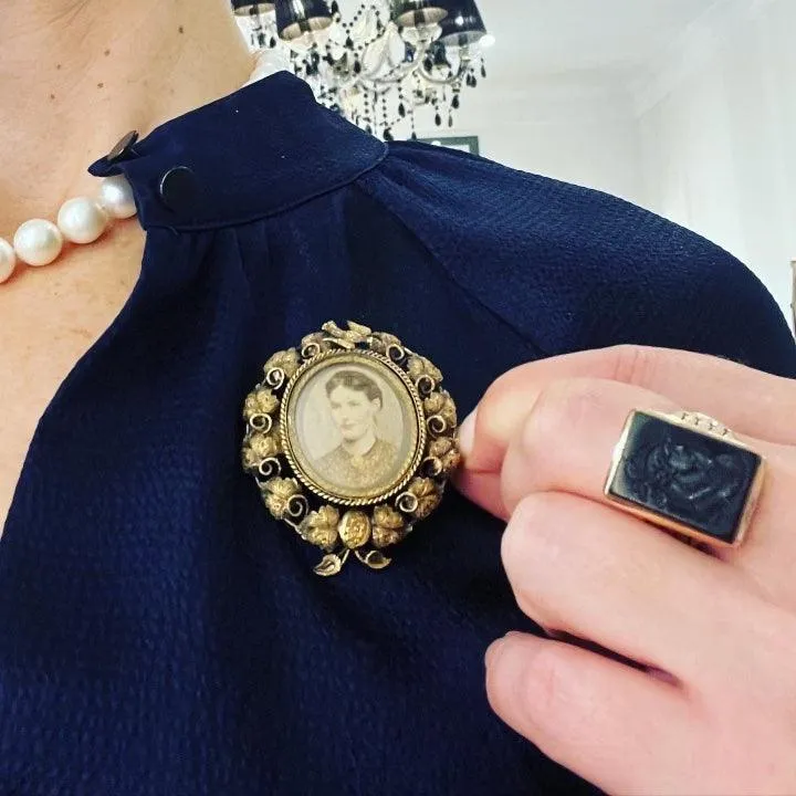 Australian Colonial Lamborn and Wagner Brooch