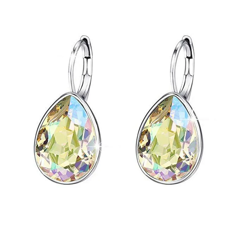 Austrian crystal drop earrings