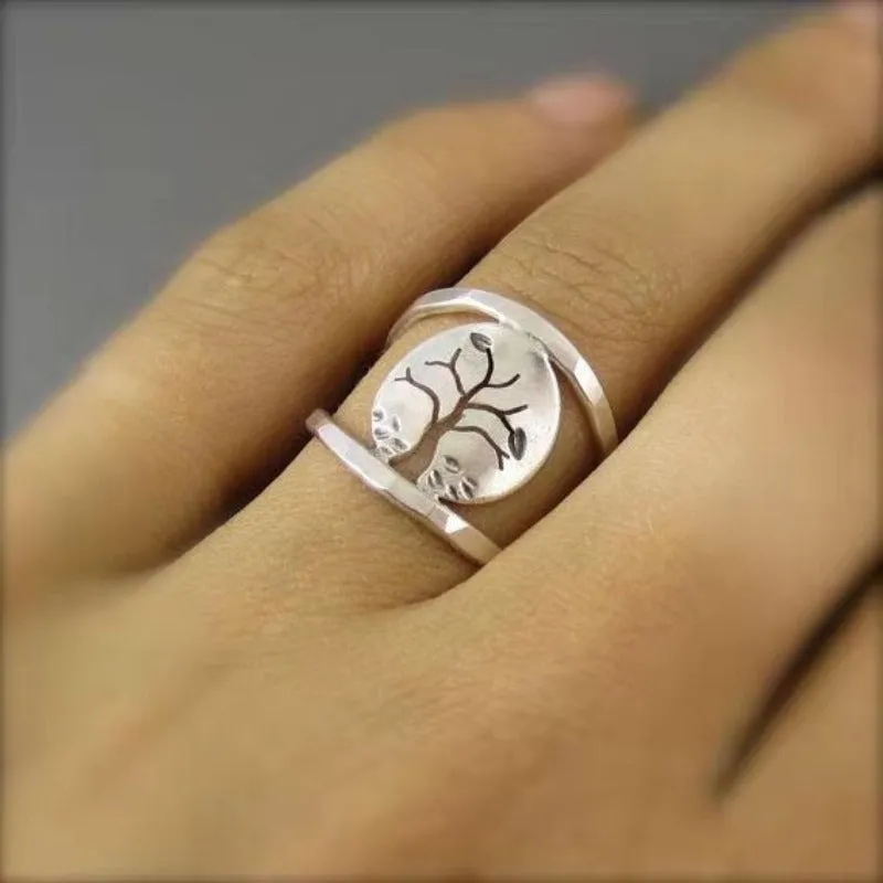 Back Zircon Gemstone Ring Set Gold Women Bridal Jewelry