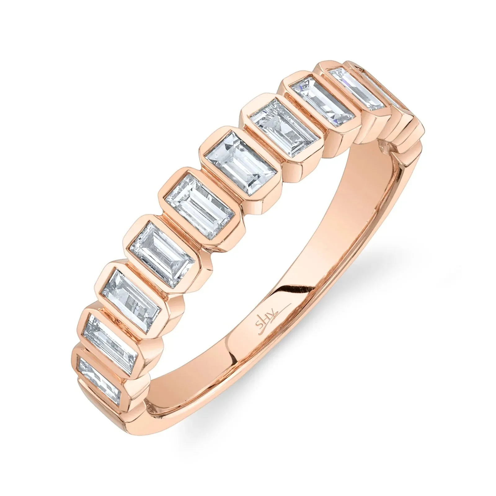 Baguette Diamond Band
