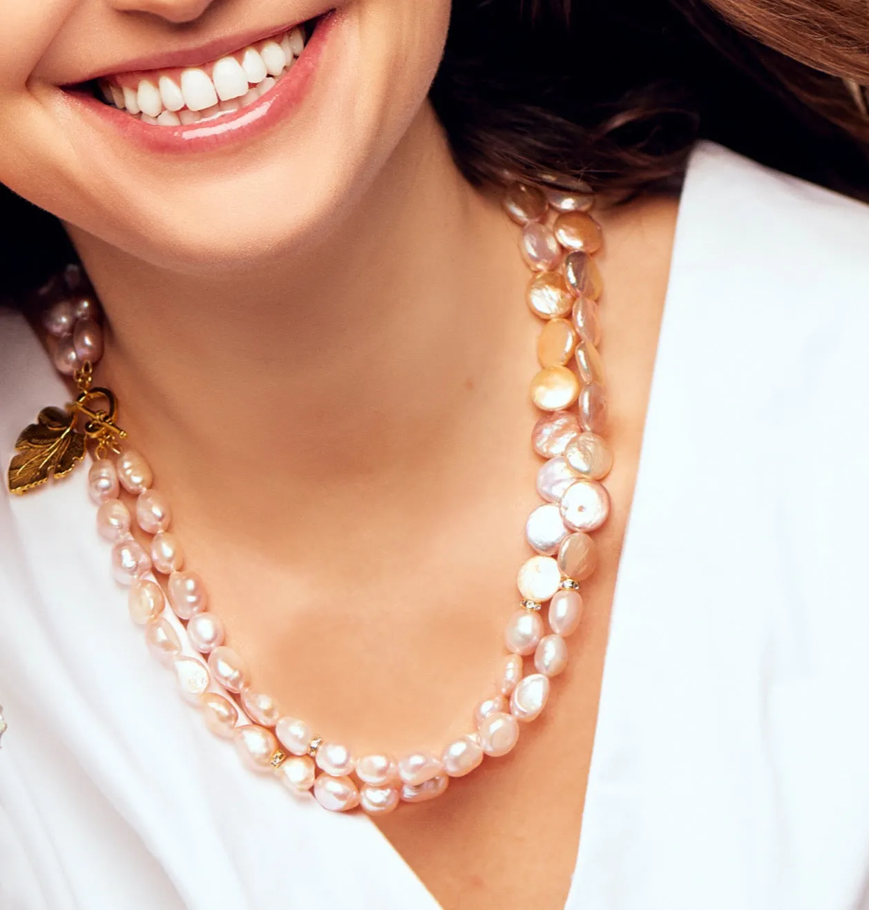 Baroque & Coin Pearls Necklace