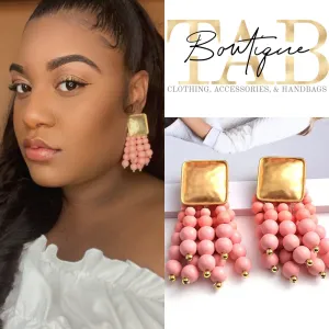 Bead Drop Earrings