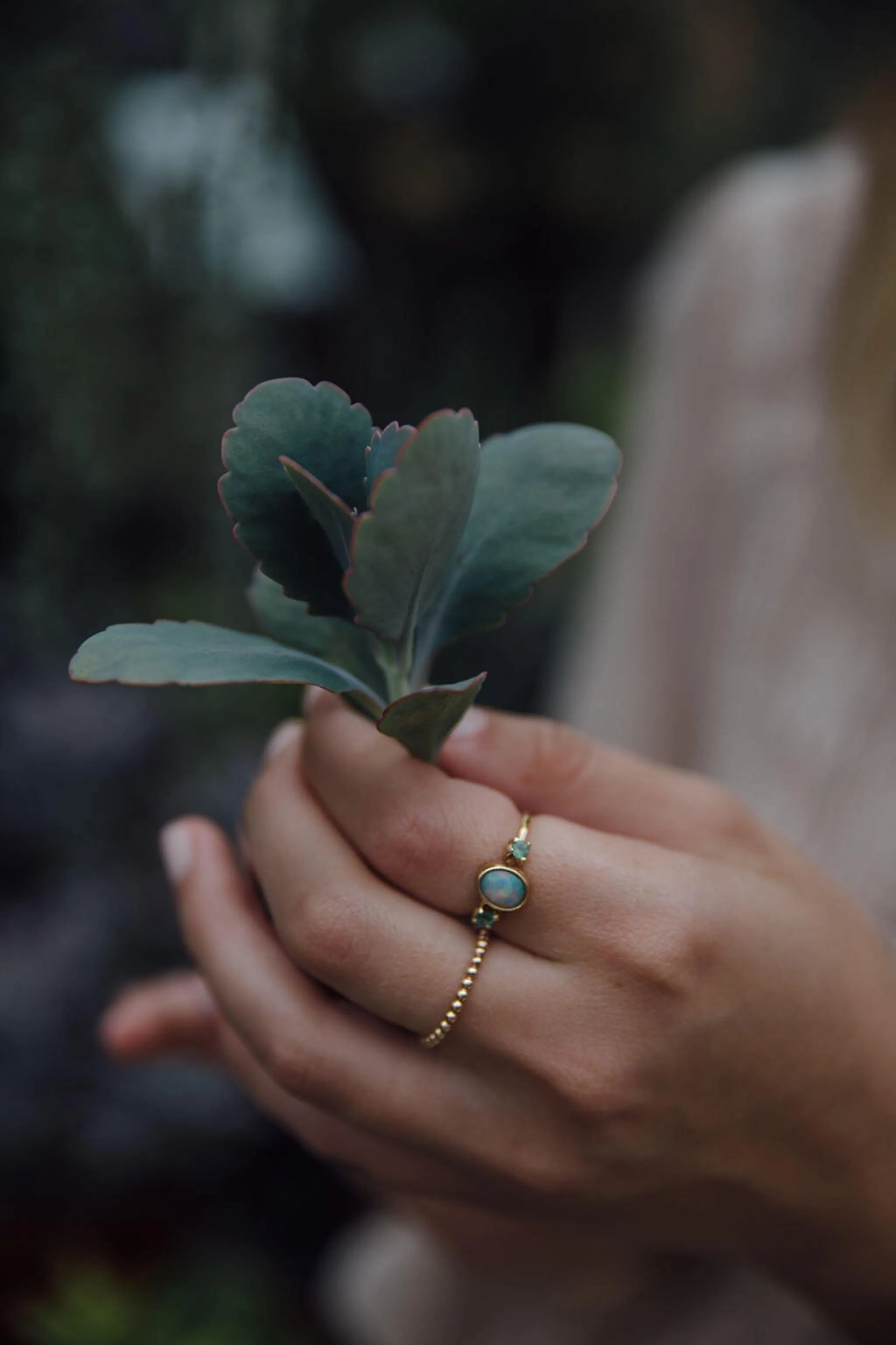 Beaded Stack Ring