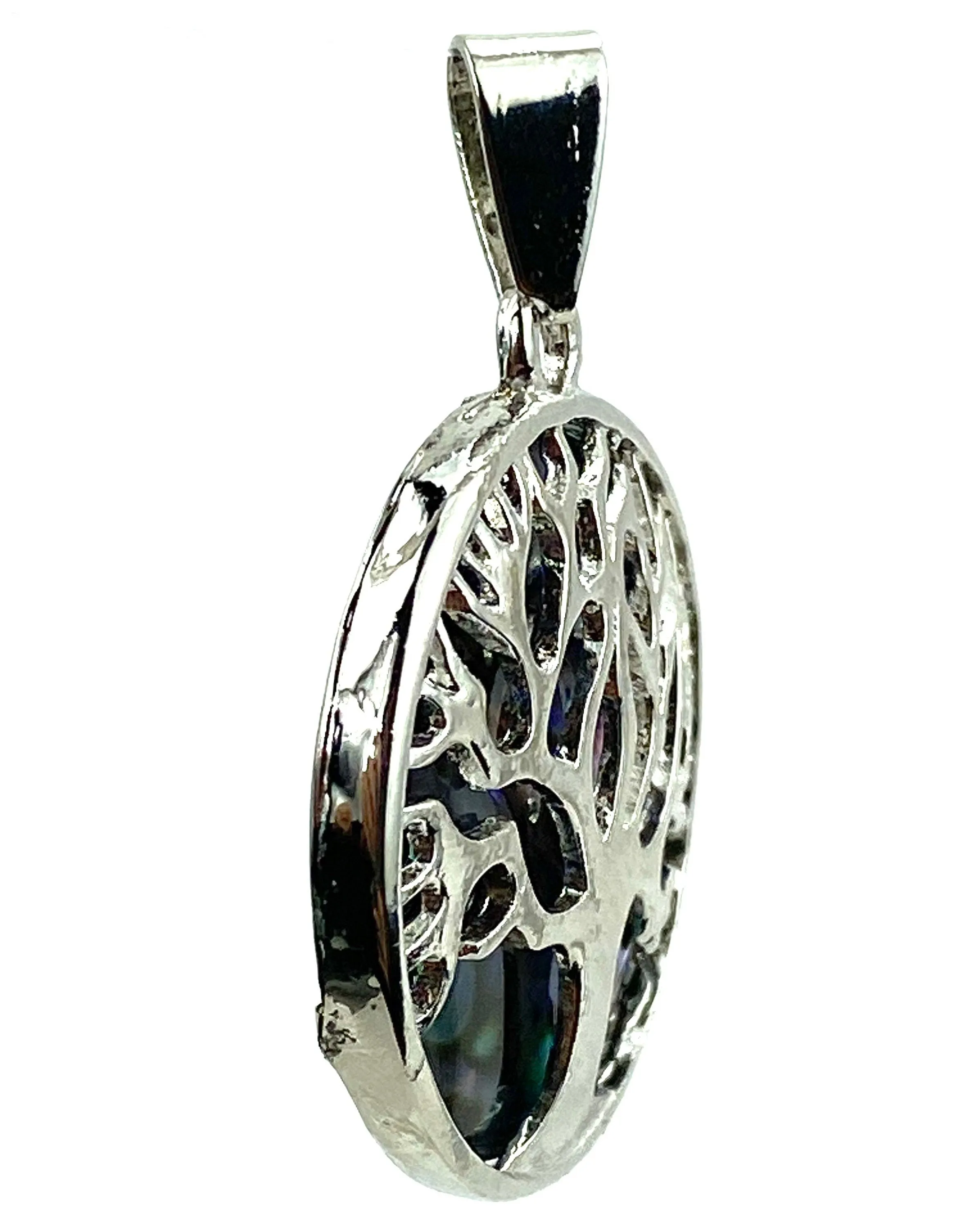 Beautiful tree symbol abalone mother of pearl pendant, SKU# M873