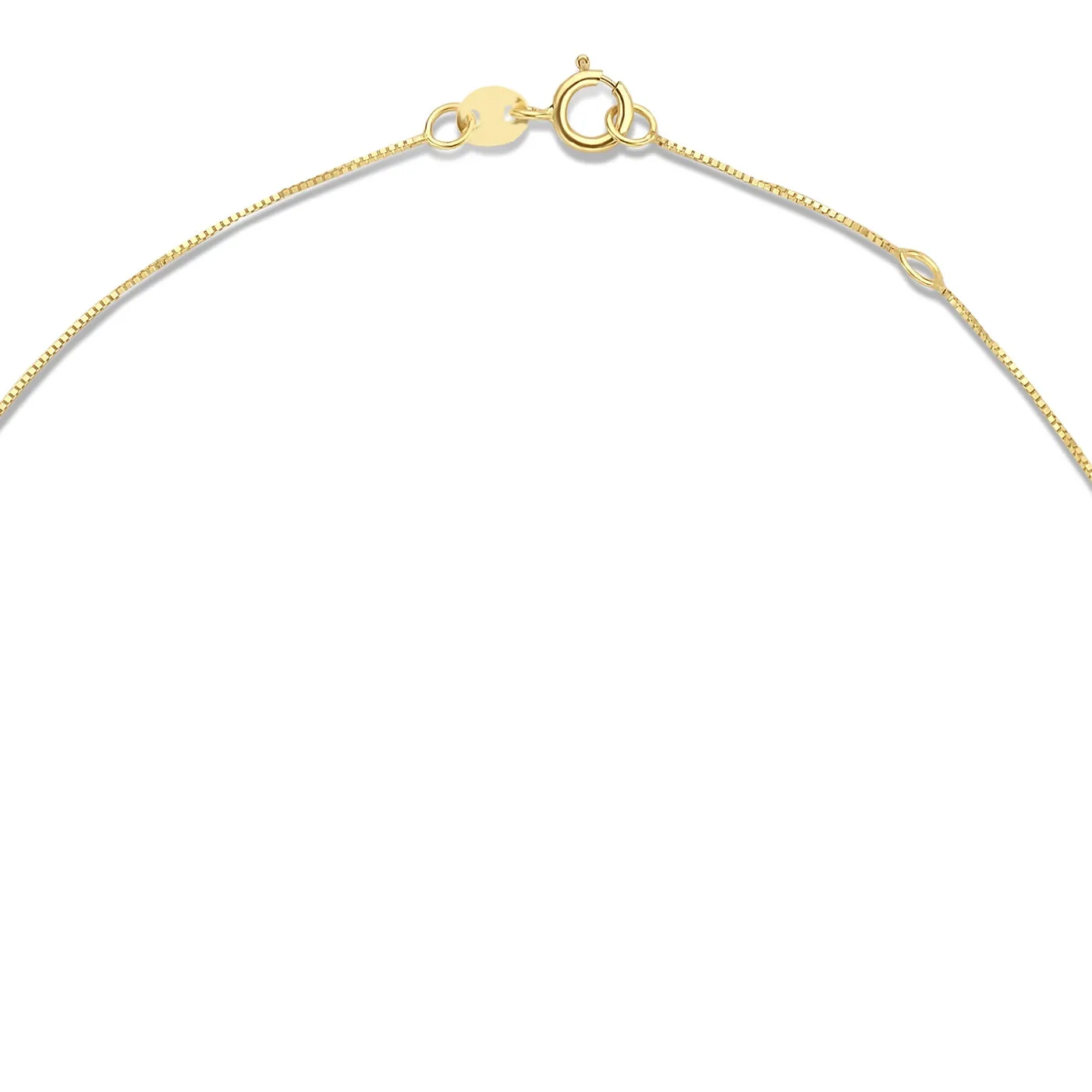Belleville Luna 14 karat gold necklace with freshwater pearl
