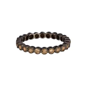 Bezel Champagne Diamond Band