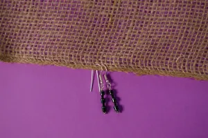 Black Drop Earrings