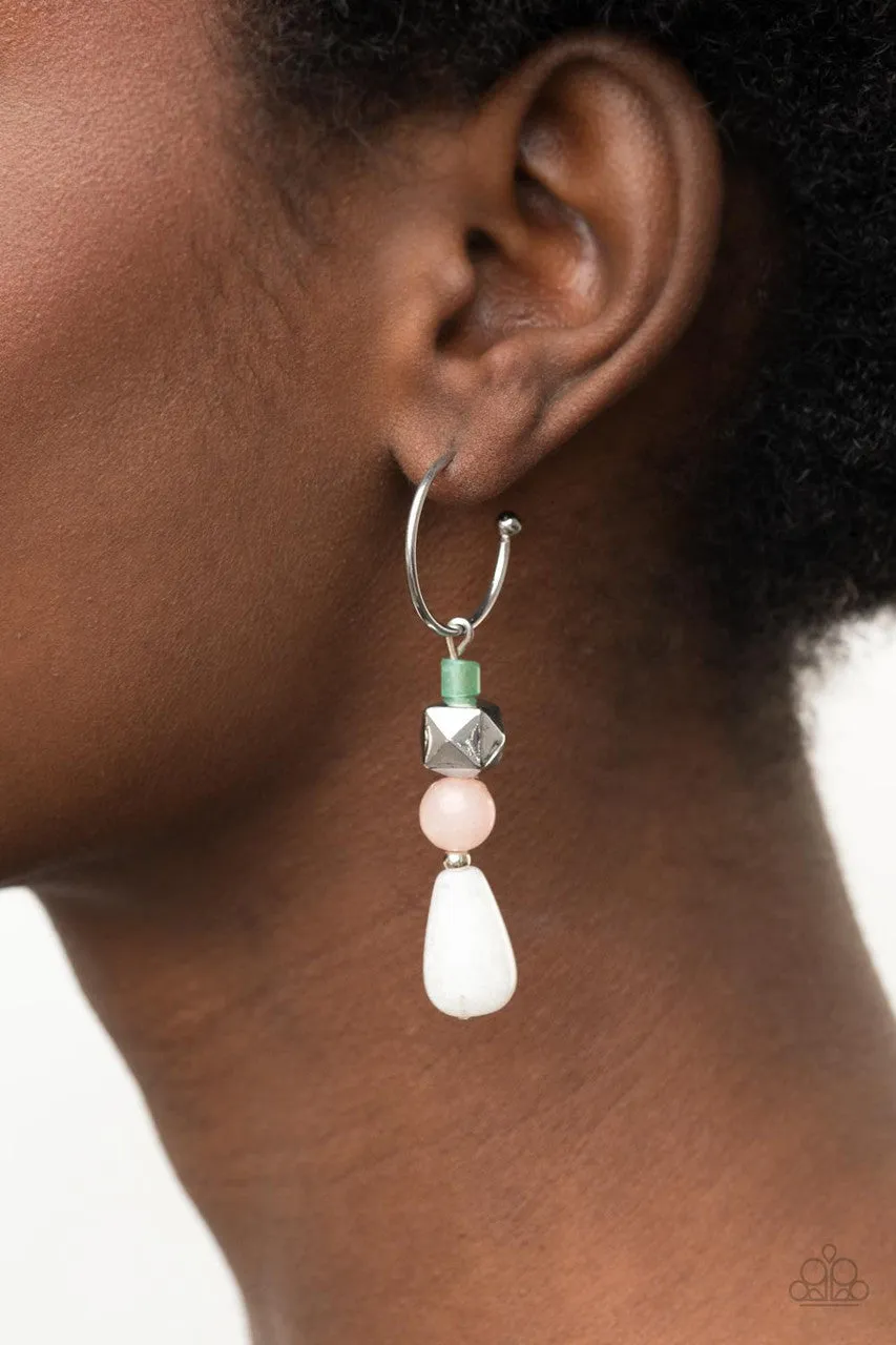 Boulevard Stroll Multi Paparazzi Earrings