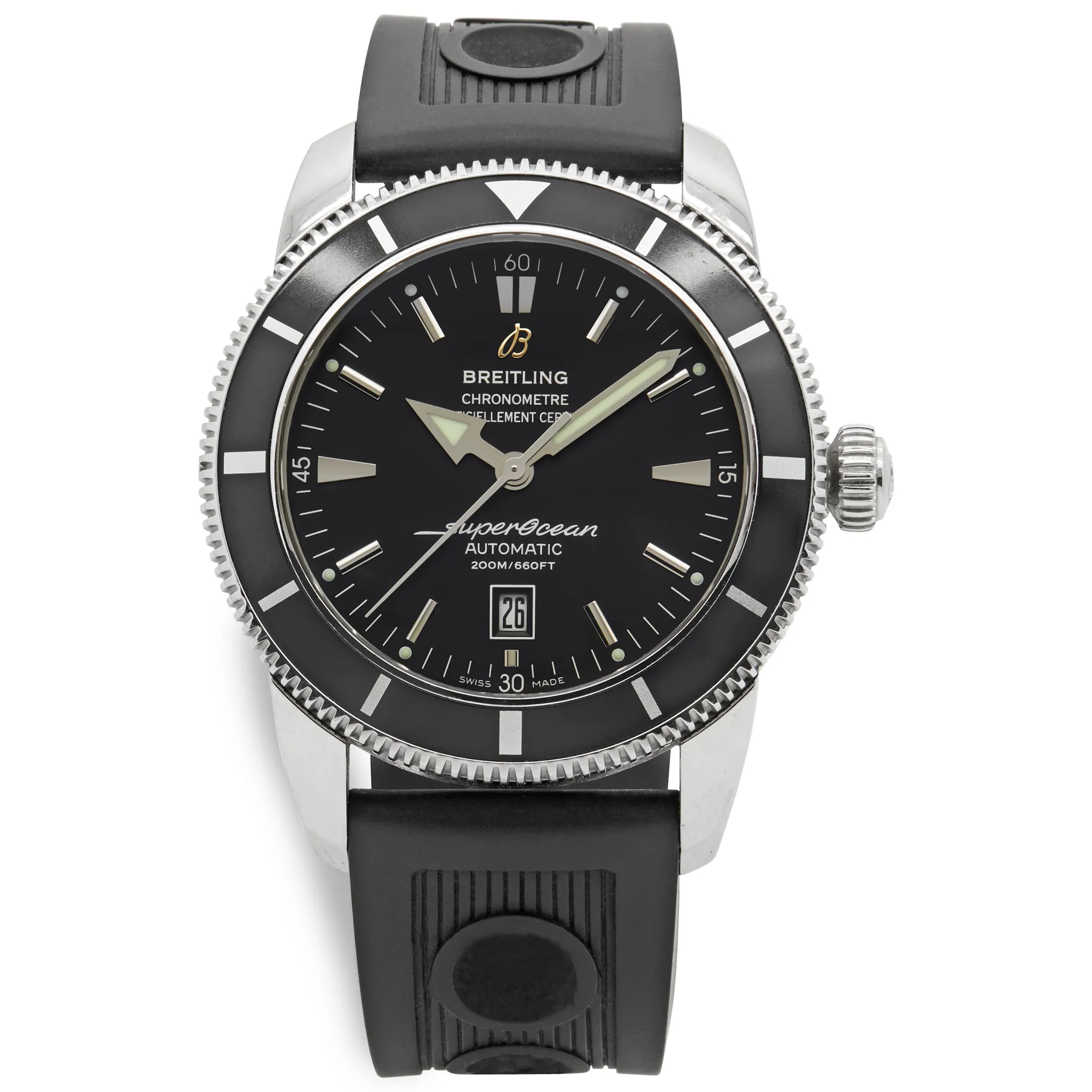 Breitling Superocean Heritage Heritage A1732024 Black Dial Automatic  Men's Watch