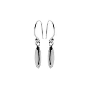 Bria simple ellipse earrings